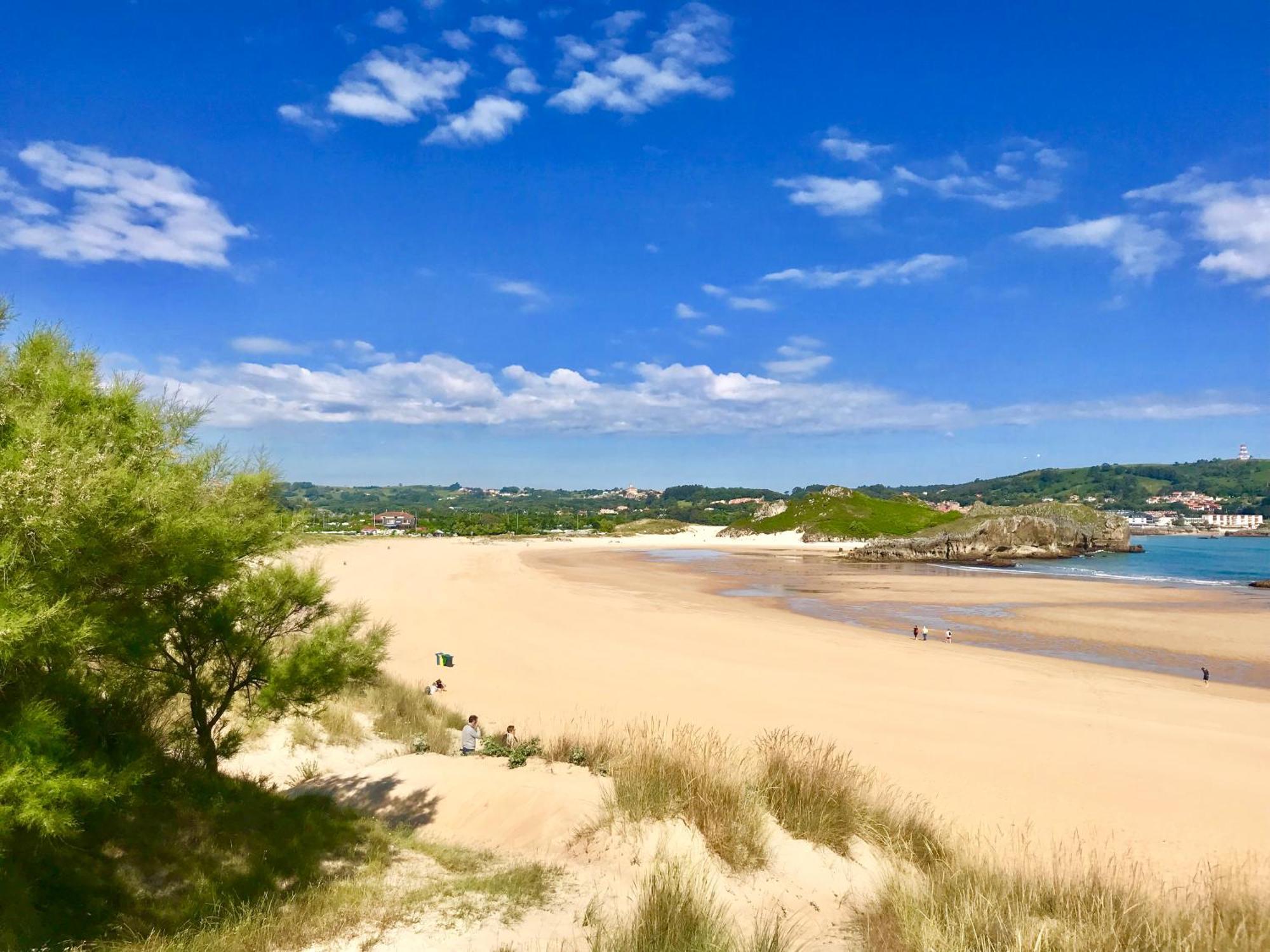 Apartamento Plaza De La Villa Playa Trengandin Noja Esterno foto