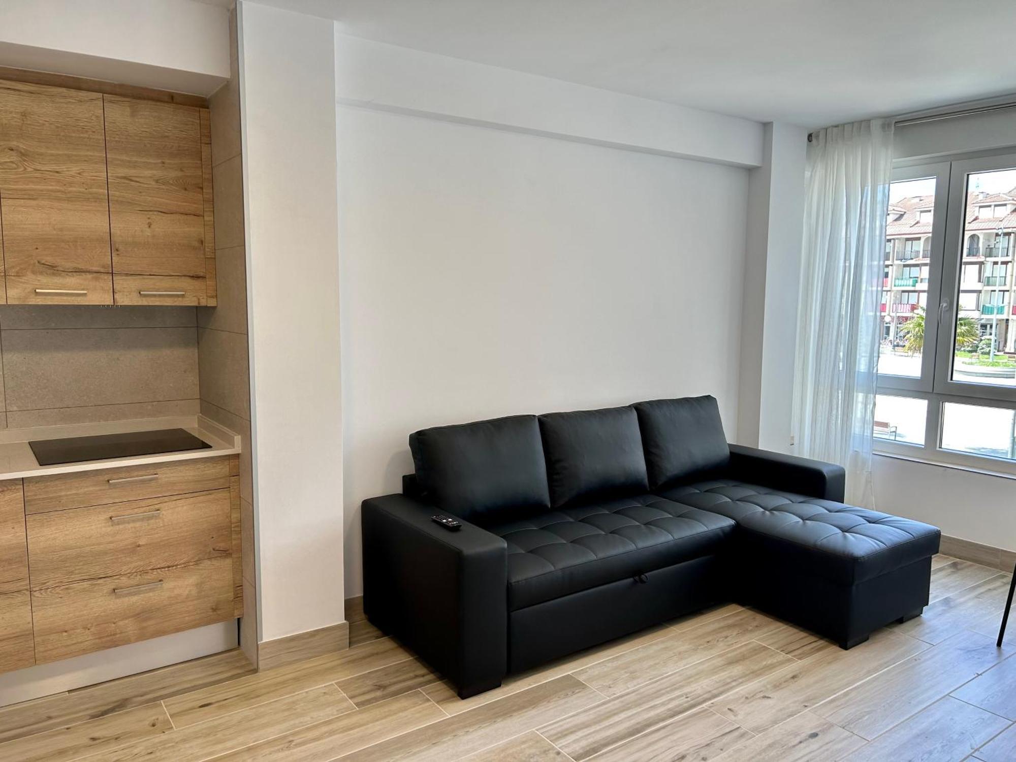Apartamento Plaza De La Villa Playa Trengandin Noja Esterno foto